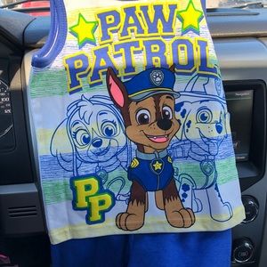 Paw patrol toddler outfits.  2T and 3T